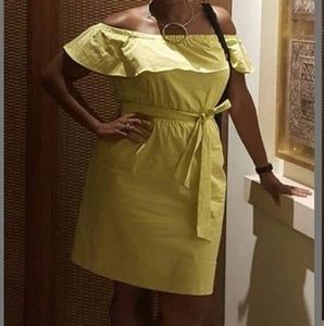 Eloquii Citrine color Dress, Sz 14W